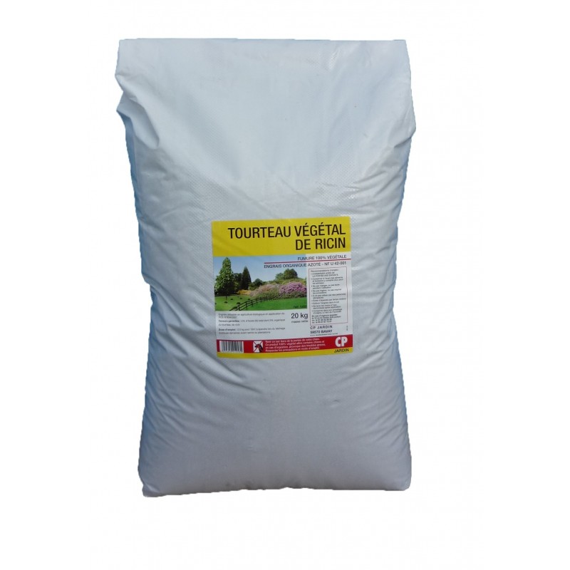 TOURTEAU DE RICIN, SAC 20 KG