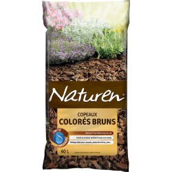 COPEAUX COLORÉS BRUNS 40L PAL