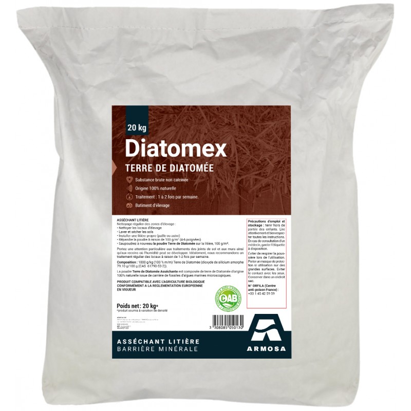 aérosol poudre de diatomée 500ml diatomex