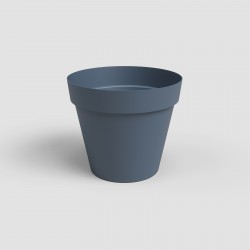POT CAPRI 20CM BLEU ARDOISE