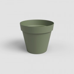 POT CAPRI 50CM VERT CENDRE