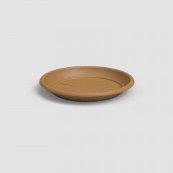 SOUCOUPE RONDE 18CM JAUNE MIEL