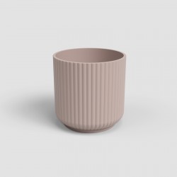 CACHE-POT LUNA 19CM ROSE CLAIR