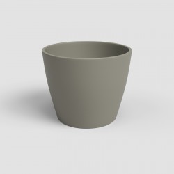 CACHE-POT NUBIA 12CM TAUPE