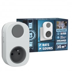 ULTRASON RATS ET SOURIS 30 M² 